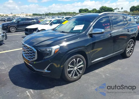 2018 GMC Terrain Denali z USA, uszkodzony, nr VIN 3GKALXEX2JL129909